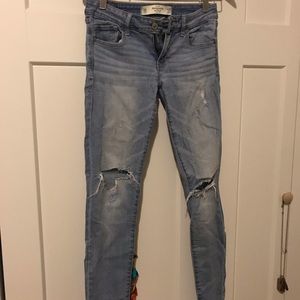 Women’s ripped denim
